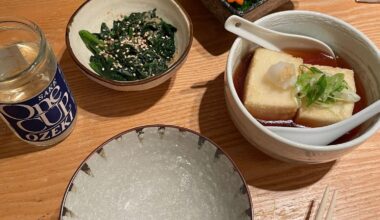My zensai order every time at Tokyo Diner in London. What do you like to start a Japanese meal with?