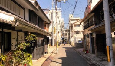 Quiet streets of Kyoto