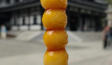 Dango in Hase-dera, Kamakura