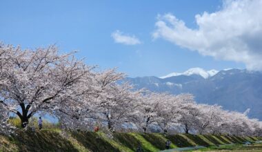 Spring in Ina, Nagano