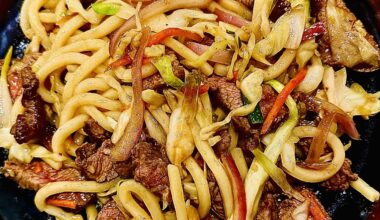 Beef Udon for dinner