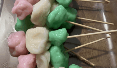 How do I get my dango balls to actually look pretty? They were balls before boiling, but all of them got mishapen by the time they were ready.