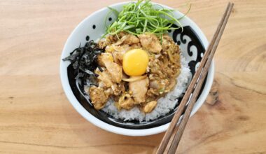 Oyakodon Homemade