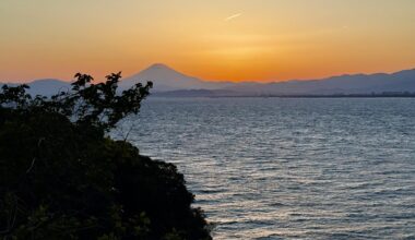 Sunset at Enoshima