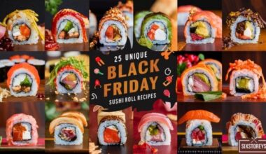 Unique Black Friday Sushi Roll Recipes to Try at Home