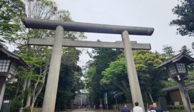 Kashima Shrine.
