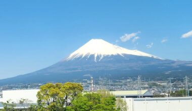 Fuji san, today 4/16 at 12:30pm.