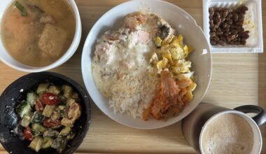 japanese inspired breakfast