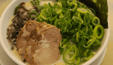 Tonkotsu Ramen in Tokio