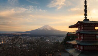 Mt.Fuji and Chureito Pagoda [March 2025]