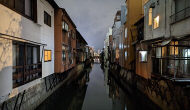 Behind my hostel in Wakayama