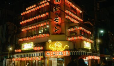 Japan at night is a spectacle in itself