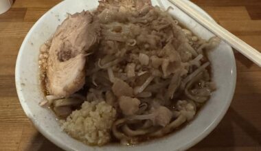 Found a “Yume Wo Katare” Jiro-Style Ramen in a Quiet Kyoto Neighborhood — Just Like Boston!