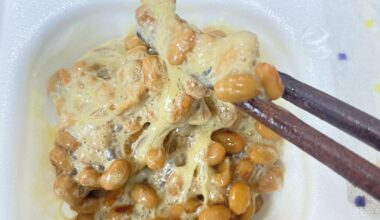 Natto is delicious