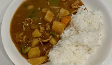 It's getting warmer but homemade curry is still the best.
