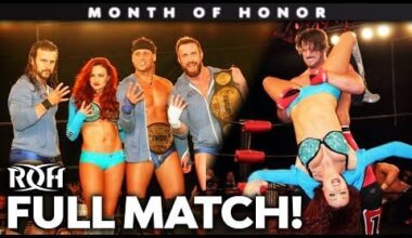 Bullet Club (AJ Styles, Matt Jackson, and Nick Jackson) vs The Kingdom (Adam Cole, Michael Bennett, and Matt Taven): Ring of Honor/New Japan Pro Wrestling - ROH/NJPW War of the Worlds, May 13, 2015