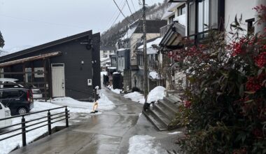 Alleyway in Nozawaonsen