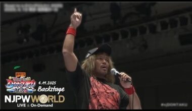 Backstage Comments from RtD 4/19 Main Event- HIGHLY Recommended Watch