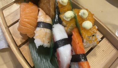 Mini sushi platter for one from my favourite local diner