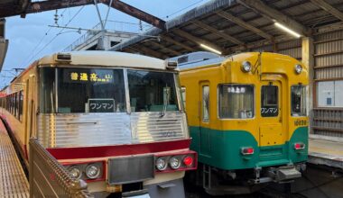 Toyama Chiho Railway @ Toyama Station