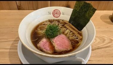 Excellent Shoyu Ramen at Menya Yamato in Mitaka