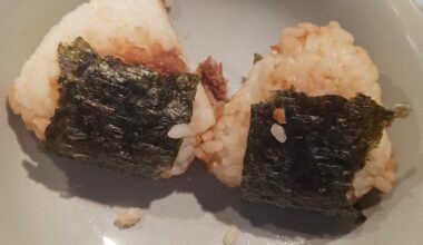 I made Yaki onigiri!