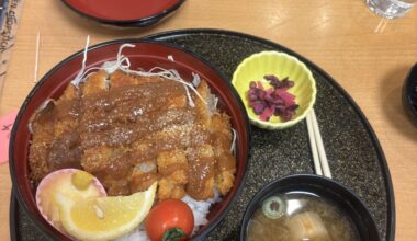Katsu Don after onsen