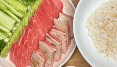 Bluefin Tuna Handrolls