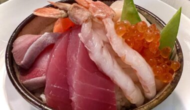 Chirashi, nishime and teriyaki chicken