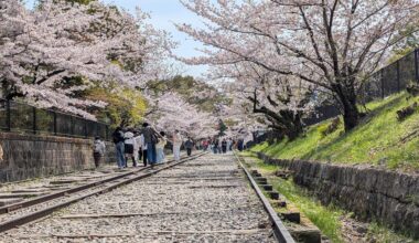 Keage Incline, Kyoto, April 2025