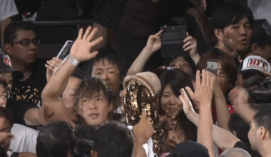 You may have aura, but you will never have Tanahashi struggling to leave the building after the G1 while an ocean of women (and men) are trampling each other in hopes of getting some of his sweat on a towel kind of aura.