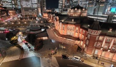 Tokyo Station at Night
