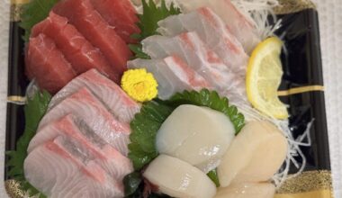 Sashimi platter