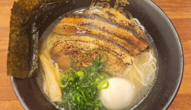 Clams Shio(salt) Ramen 🐚🧂🍜
