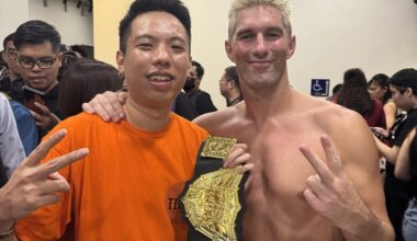 got to see ZSJ, Yuki Kamifuku, Ho Ho Lun, and local talents in Singapore.