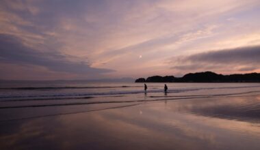 Evening Seaside in Kamakura
