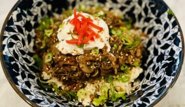 First time making gyūdon!