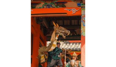 Kiyomizu-dera Blue Dragon Festival