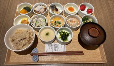 Today’s lunch set