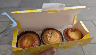 Hokkaido Cheese Tarts at Bake