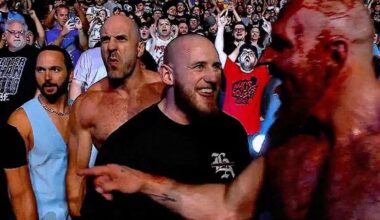 Find someone who looks at you like Gabe Kidd looks at Jon Moxley