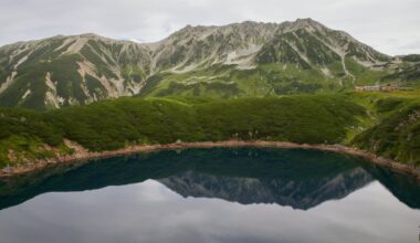 Mt. Tate & Mikuriga-ike Pond, Murodo, Toyama