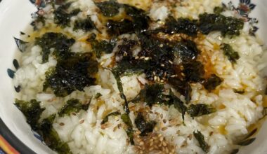 I made Ochazuke