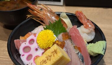 Fishmonger's daily seafood bowl