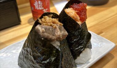 Onigiri dinner