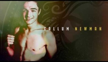 Five years ago, a 16 year old Callum Newman was awarded the first ever Pro-Wrestling scholarship. 24 hours ago, he became the youngest ever world title challenger in NJPW history.