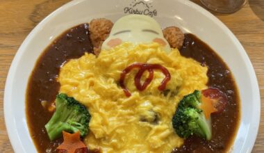 Adorable food from the Kirby Café