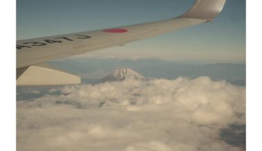 Not a bad view from Tokyo -> Kochi