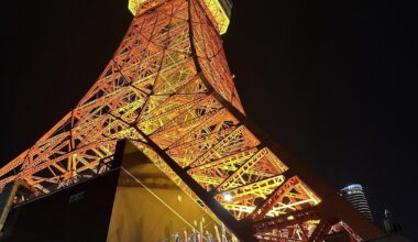 Tokyo Tower at night [OC]