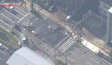 Old Water Pipe Burst Open